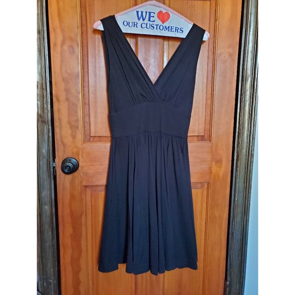 Trashy Diva Doris Dress in Black Rayon Stretch - 6 - Picture 2 of 5